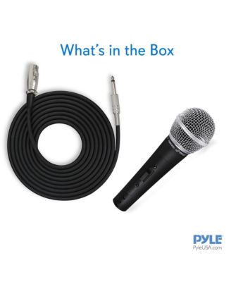 Professional Dynamic Microphone, Unidirectional Handheld Mic with ON/OFF Switch