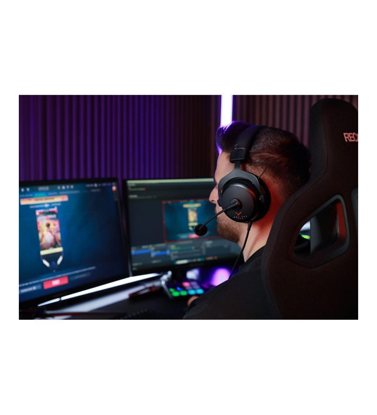 Beyerdynamic Mmx 300 Pro gaming headset with Stellar.45 driver and condenser microphone