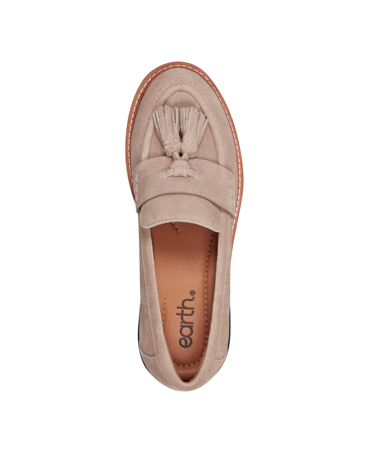 Earth Women's Zimm Tassel Lug Loafers In Brown