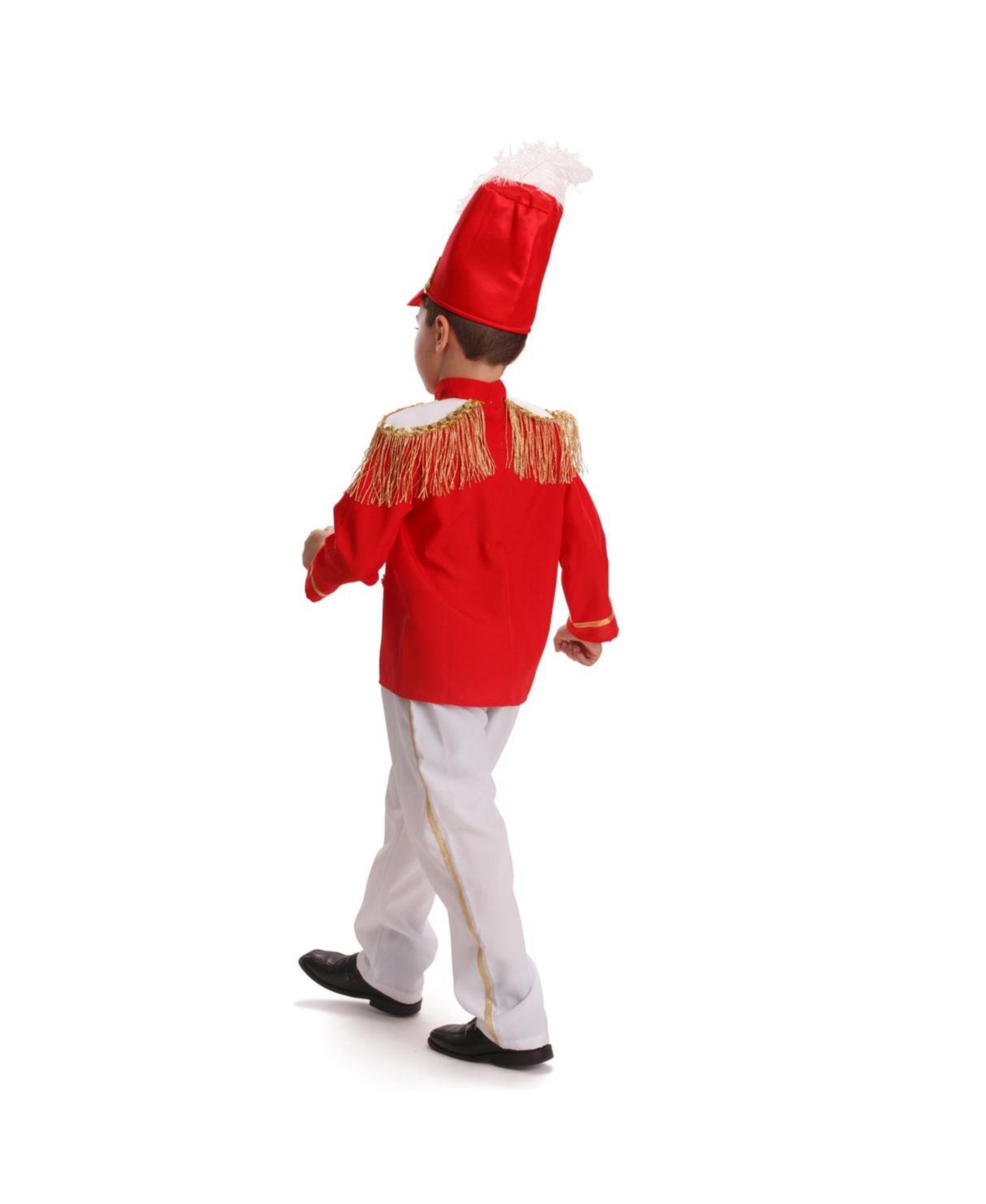 Dress Up America Drum Major Costume Set - Kids Boys & Girls -/ White