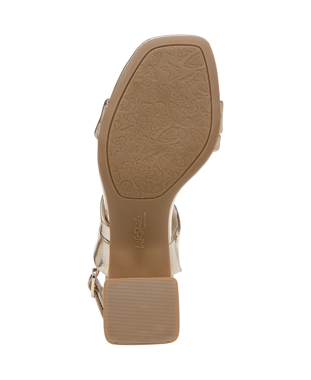 LIFESTRIDE WOMEN'S CELIA ASYMMETRICAL BLOCK HEEL DRESS SANDALS 