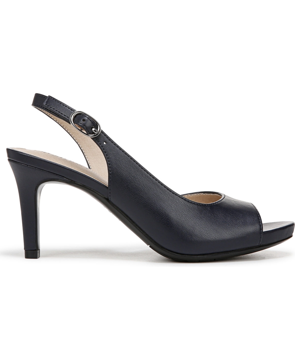 LIFESTRIDE WOMEN'S TELLER 2 SLINGBACK PEEP TOE PUMPS 