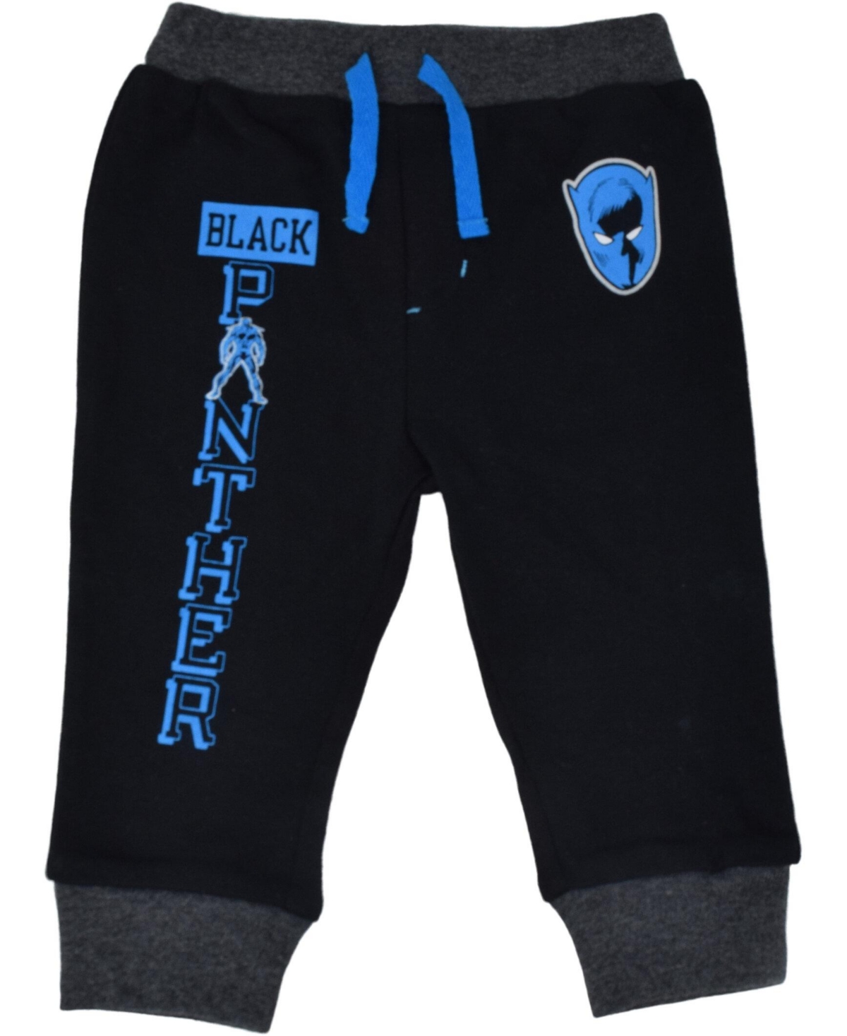 Marvel Toddler Boys Avengers Hulk Black Panther Captain America Baby 4 Pack Jogger Pants Newborn to -red/gray/black