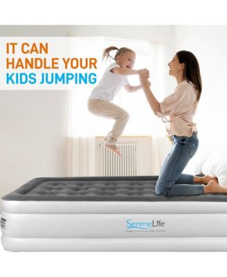 18" Twin Premium Raised Airbed With Built-in Pump