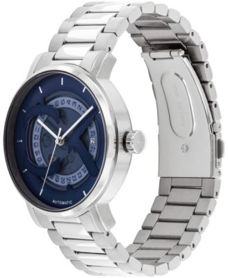 Unisex Iconic Silver Stainless Steel Bracelet Watch 40mm