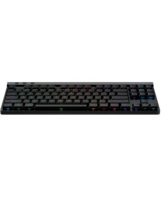 G515 Lightspeed Tenkeyless Wireless Low Profile Gaming Keyboard with Tactile Switches - Black