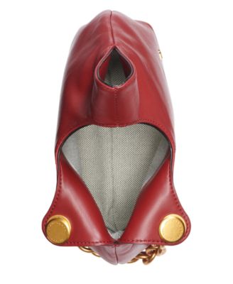 Lawrence Leather Wristlet with Chain Strap