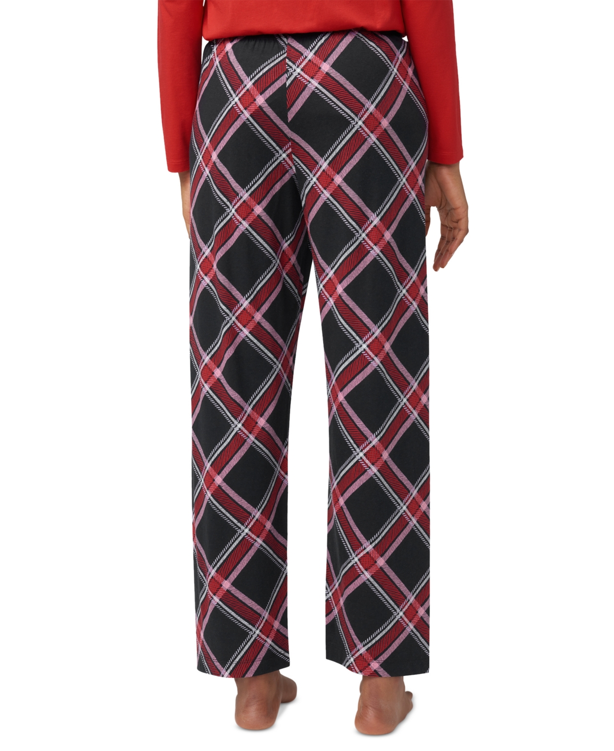 Hue Women's Perfect Plaid Mid-Rise Pajama Pants