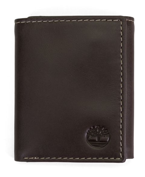 Женские кошельки Timberland Cloudy Trifold Leather Wallet