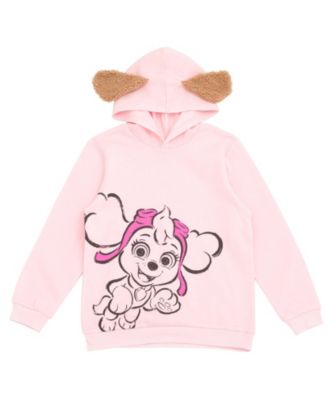 Little Girls Fleece Cosplay Pullover Hoodie and Jogger Pants Outfit Set to (2T - 10-12