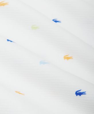 Men's All Over Crocodile Waffle-Knit Thermal Shirt