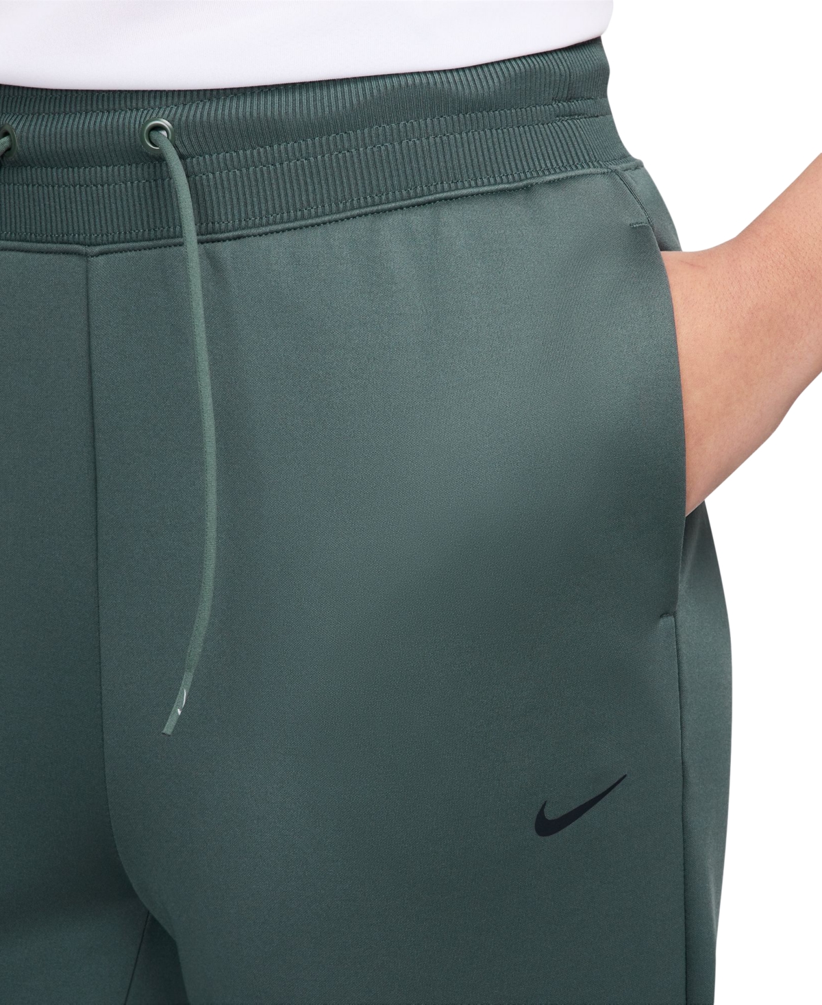 Nike Women's Therma-fit One High-Waisted 7/8 Jogger Pants -blac
