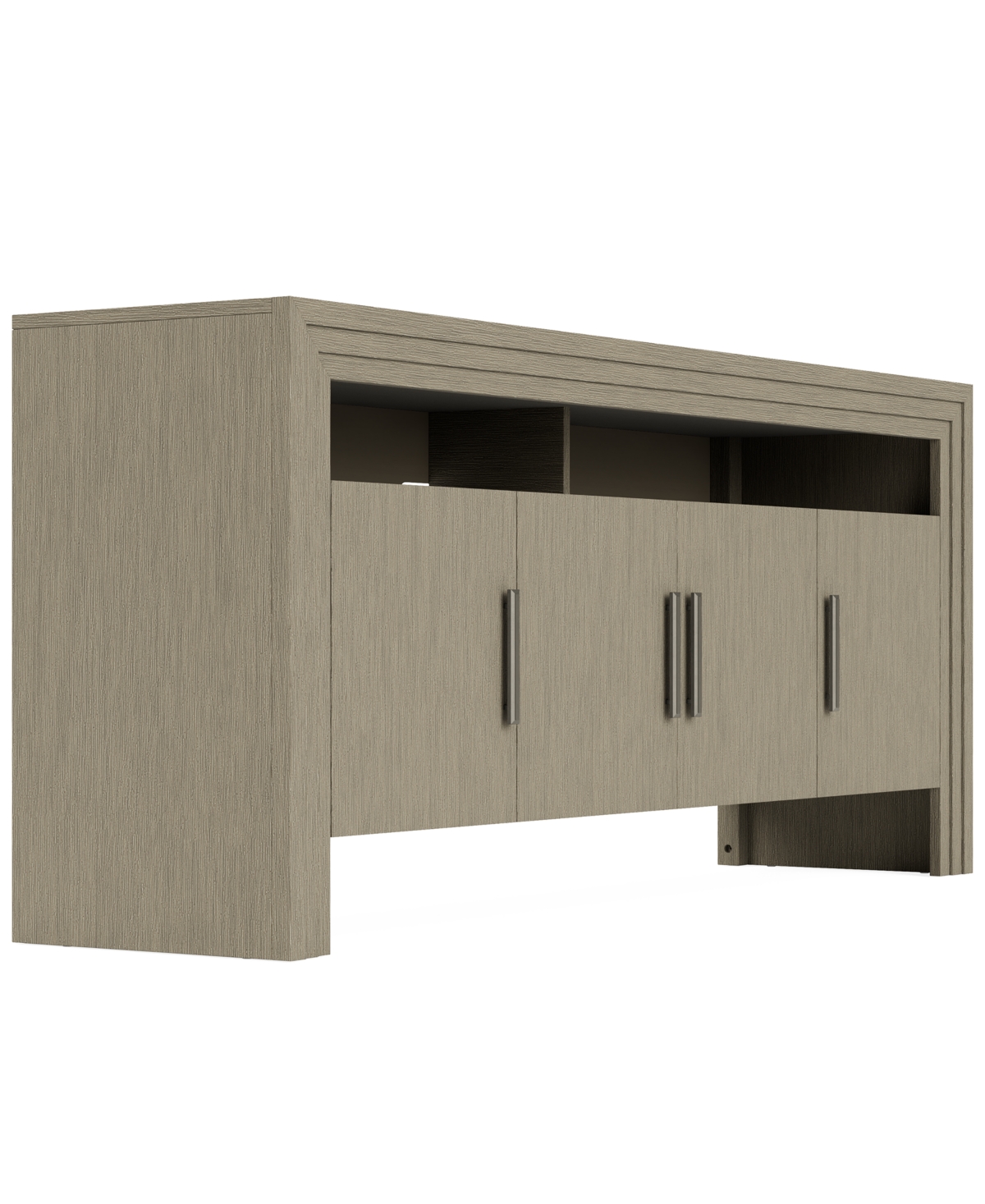 Macy's Cascade 72" Wood Media Console Tv Stand In Dovetail
