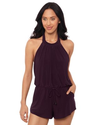 Magicsuit - Women's Piper Halter Blouson Swim Romper