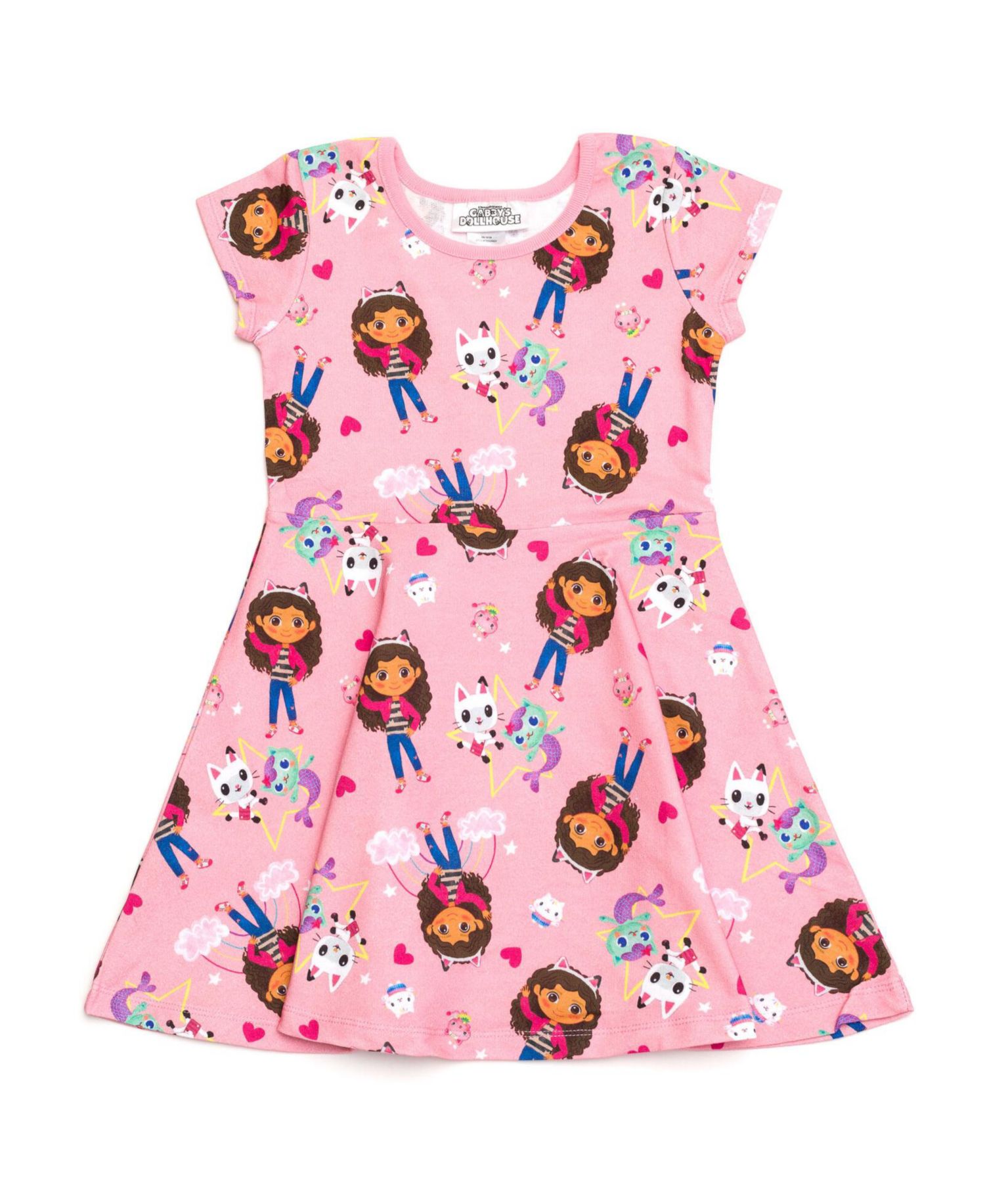 Girls' (6to 12)Short Sleeve Skater Dress