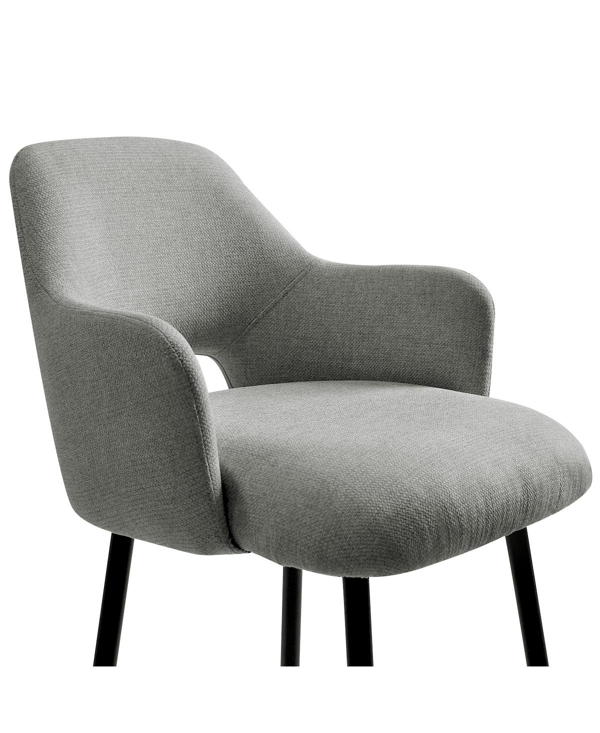Maison Boucle Armrest Counter Stools Set of 2,Upholstered Counter Height Barstools with Back-Maison Boucle