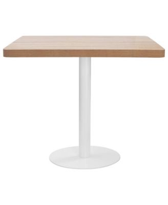 Bistro Table Light Brown 31.5"x31.5" MDF