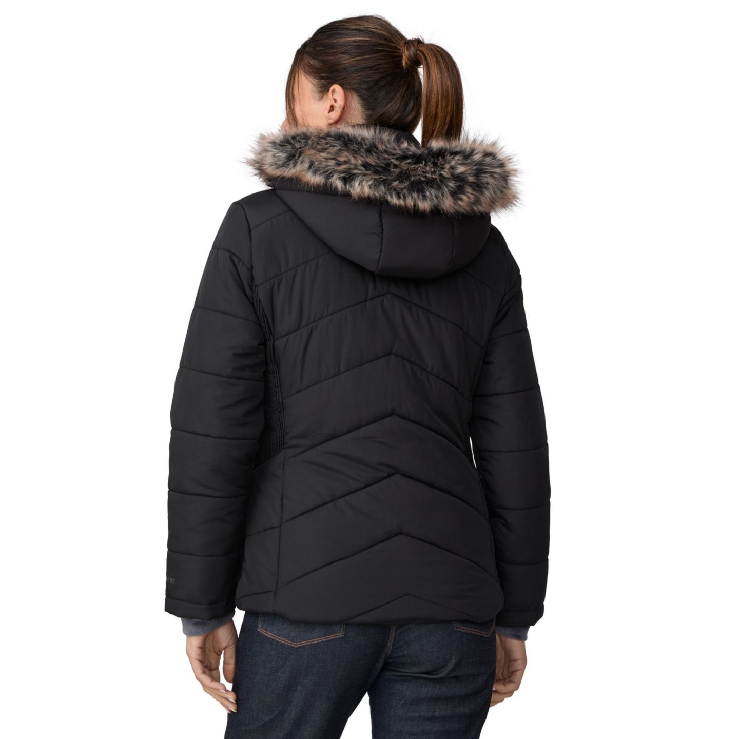 Женская куртка Free Country Brisk II Parka, цвет: Чёрный — фото 4