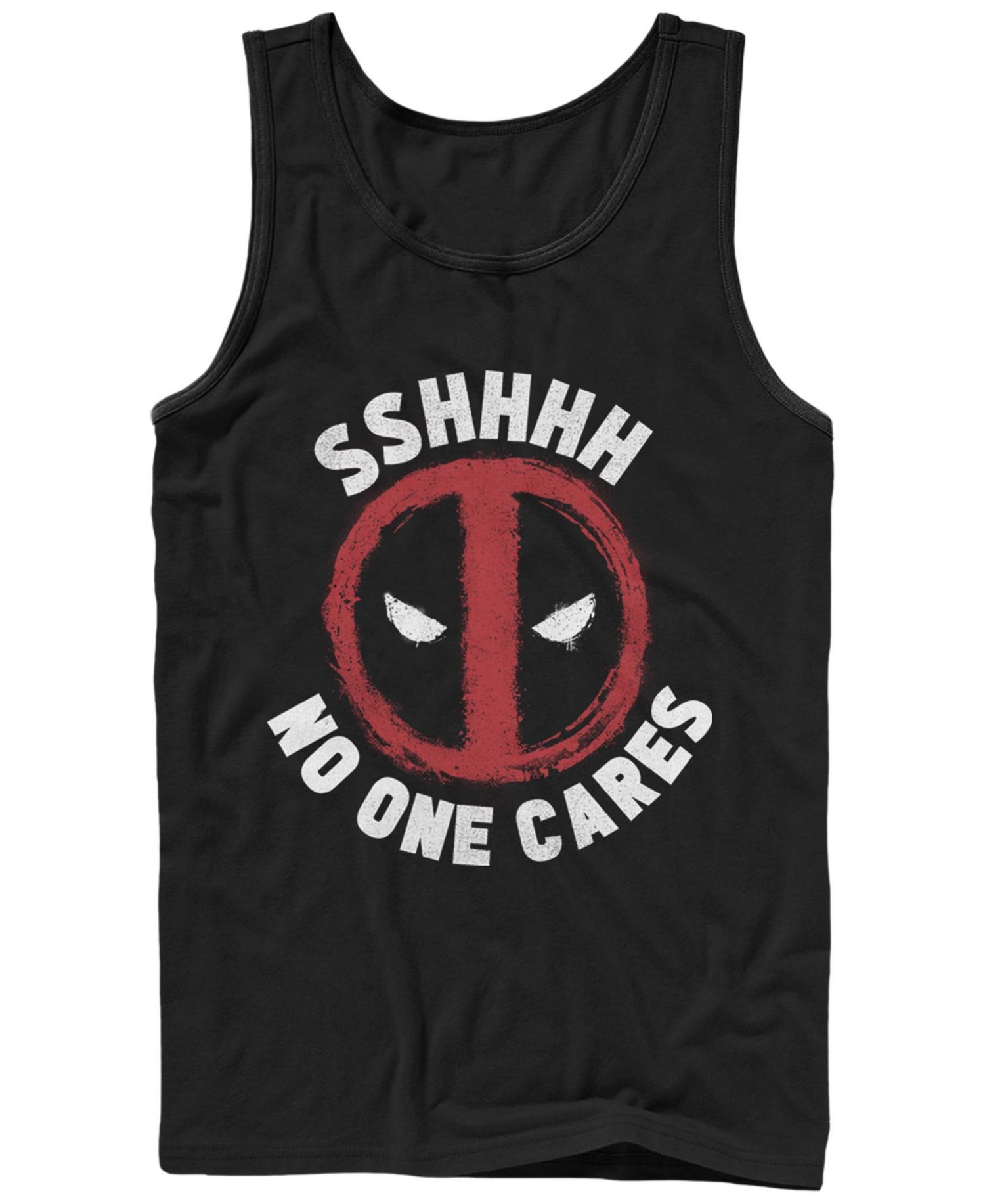 Men's Marvel Deadpool No One Cares Tank