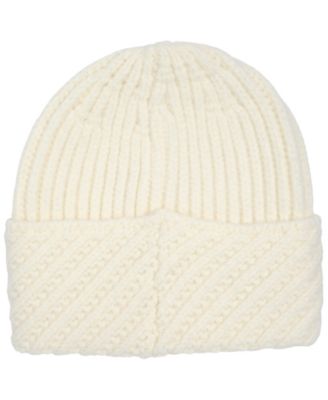 Bias Cuff Chunky Beanie