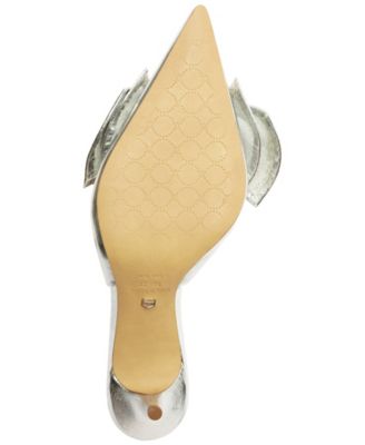 Women's Mother of Pearl Low Stiletto Pumps