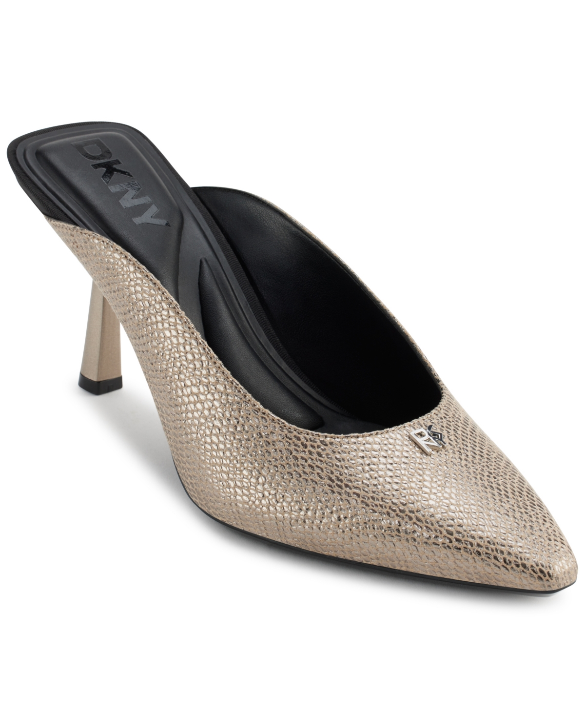 Shop Dkny Women's Netta High Heel Pumps In Champagne