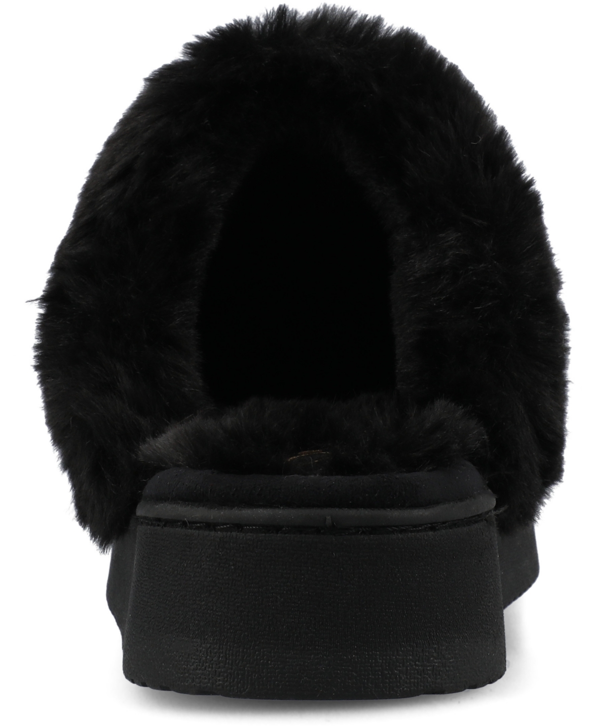 JOURNEE COLLECTION WOMEN'S EMMBER RHINESTONE PLATFORM SLIPPERS 