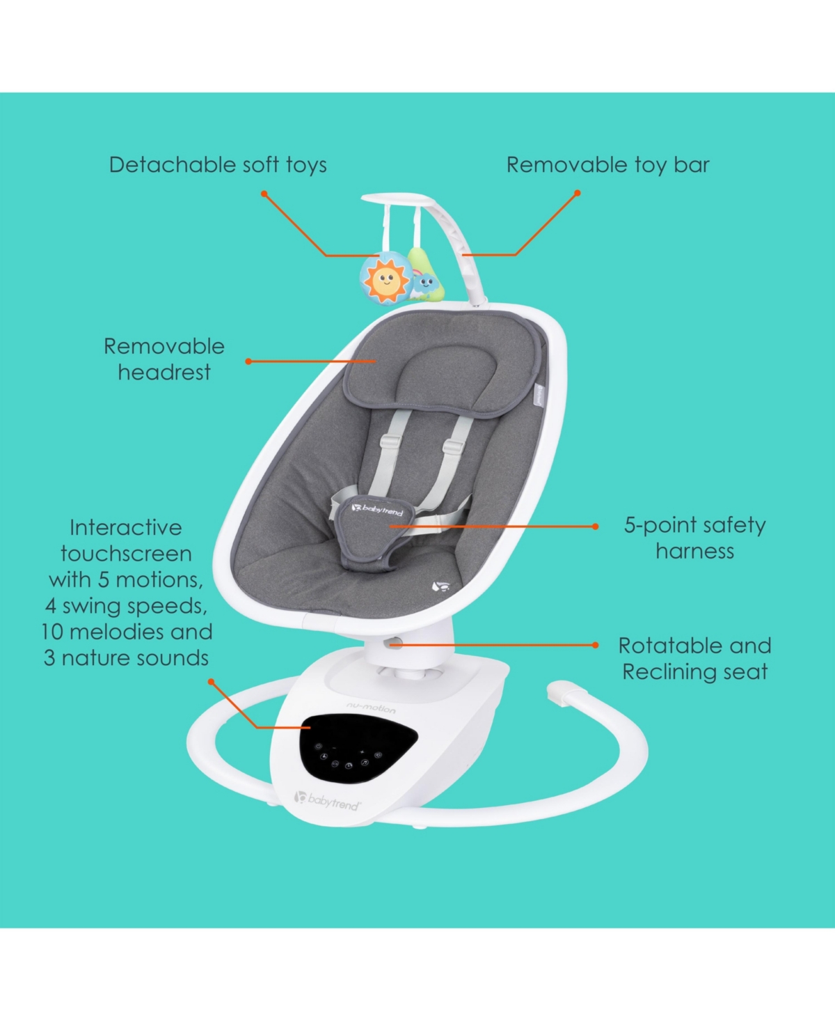 Baby Trend NuMotion Infinity Swing