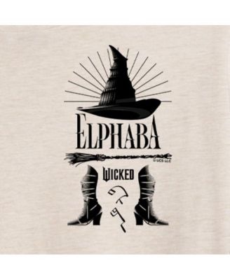 Juniors Trendy Wicked Elphaba Graphic Oversized T-Shirt