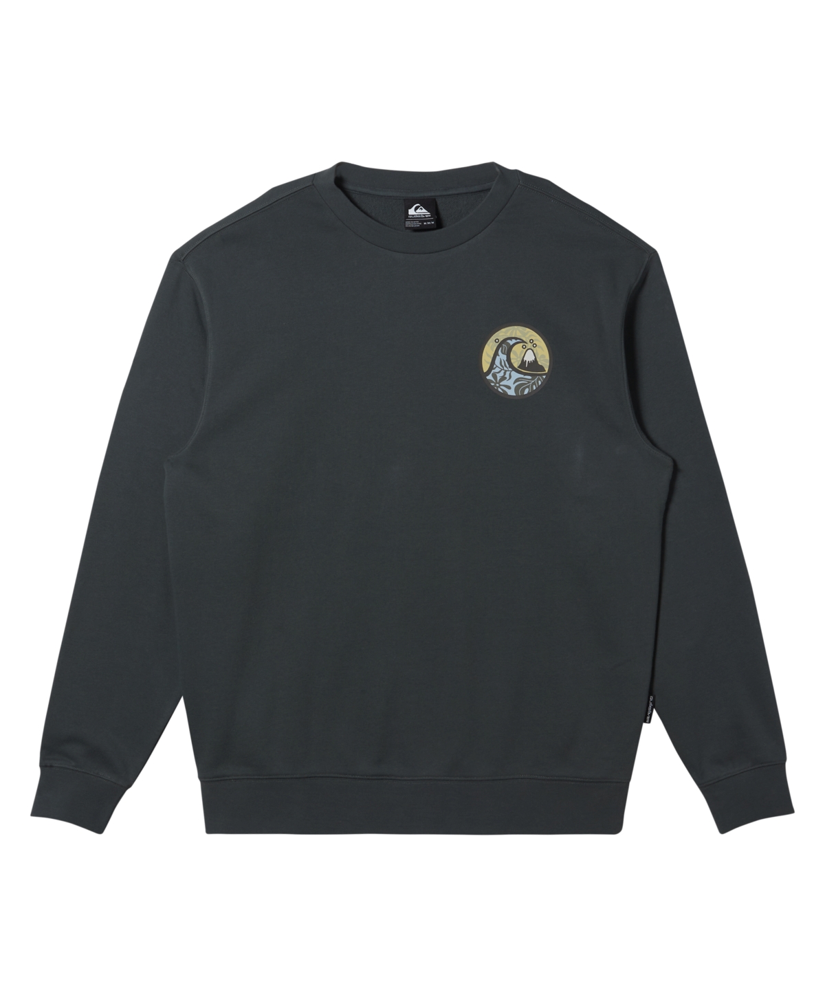 Men's Graphic Crew Long Sleeve Sweatshirt - Wind Chime