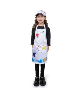 Painter Apron & Hat Costume Set - Kids Boys & Girls