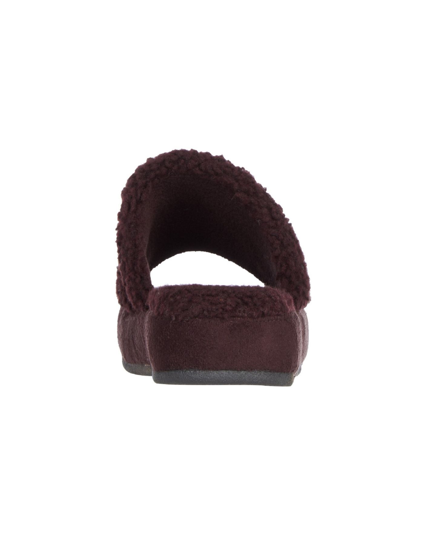 Женские тапочки Isotoner Signature Berber Slide Slippers, цвет: Синий туманный — фото 6