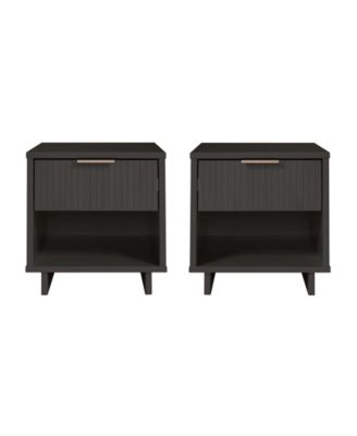 Granville 2-Piece 1-Drawer Nightstand Set