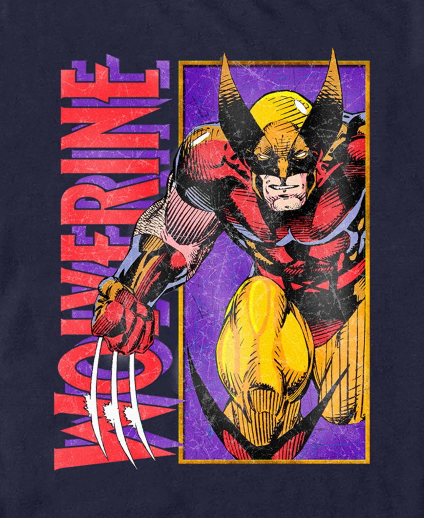 Мужская футболка Fifth Sun Wolverine Panel Bust Short Sleeve, цвет: Тёмно-синий — фото 3