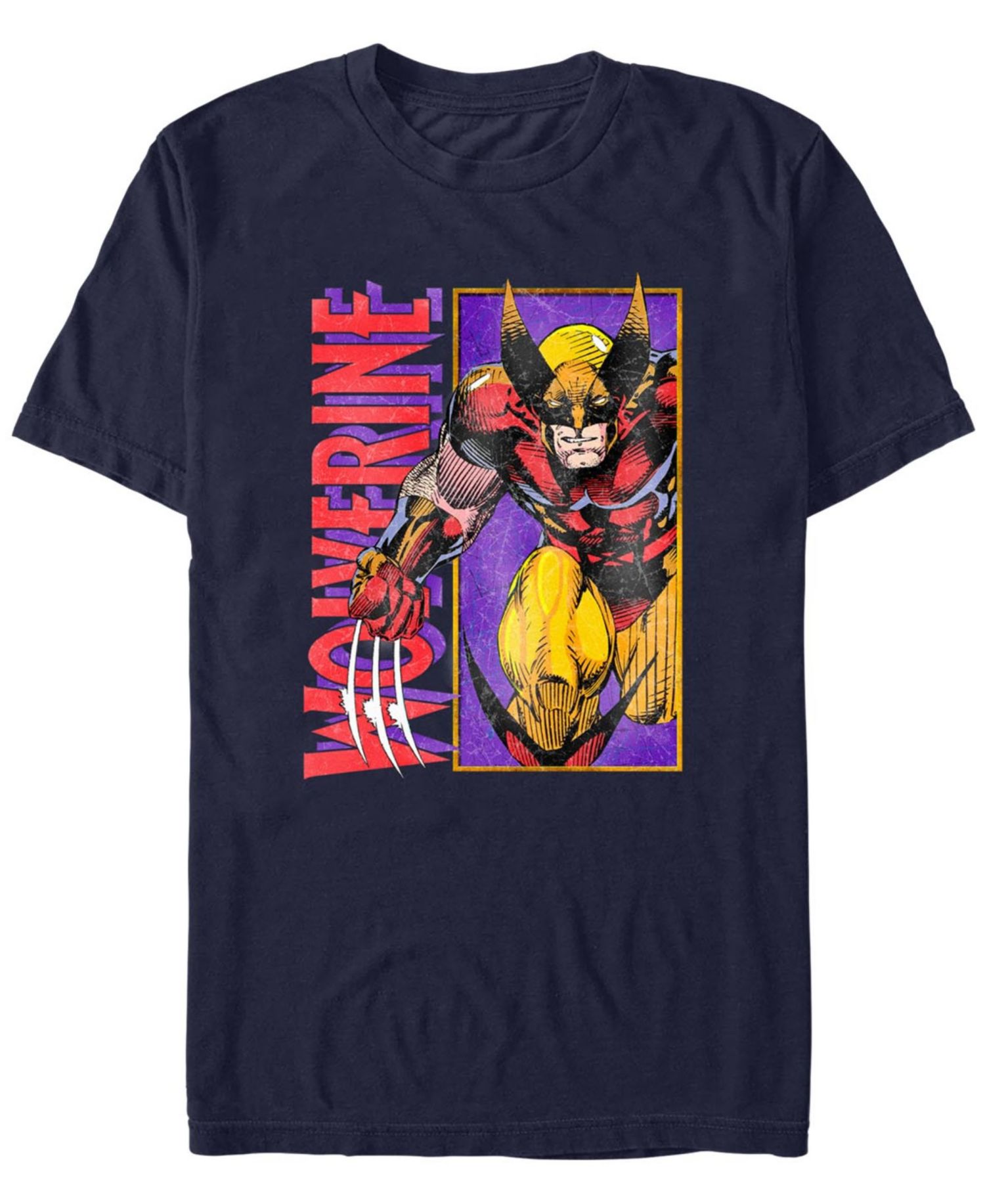 Men's Wolverine Panel Bust Short Sleeve T-Shirt