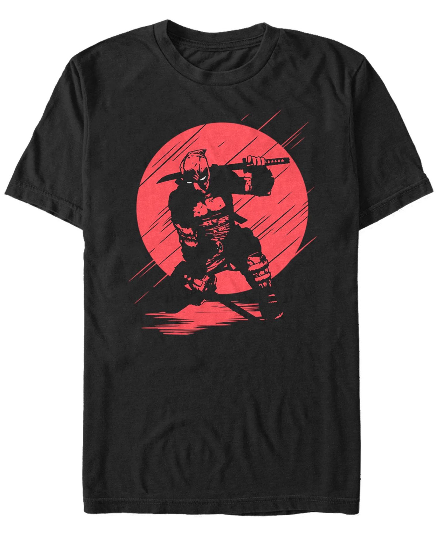 Men's Silhouette Deadpool Short Sleeve T-Shirt