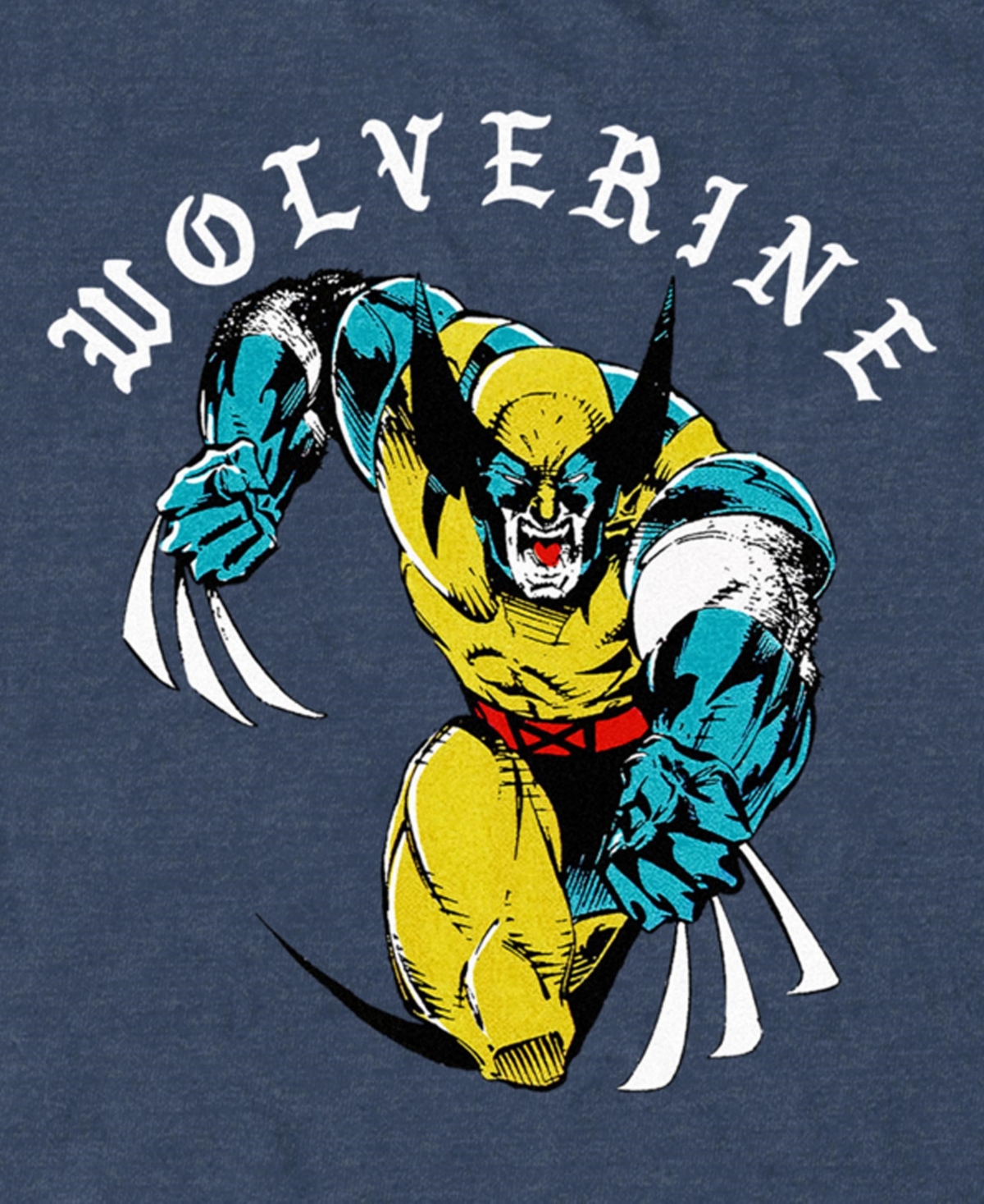Fifth Sun Men's Marvel Wolverine Homeslice Short Sleeve T-Shirt