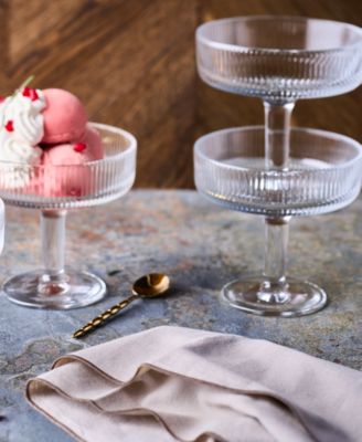 Alice Dessert and Champagne Coupes,&nbsp;Set of 6