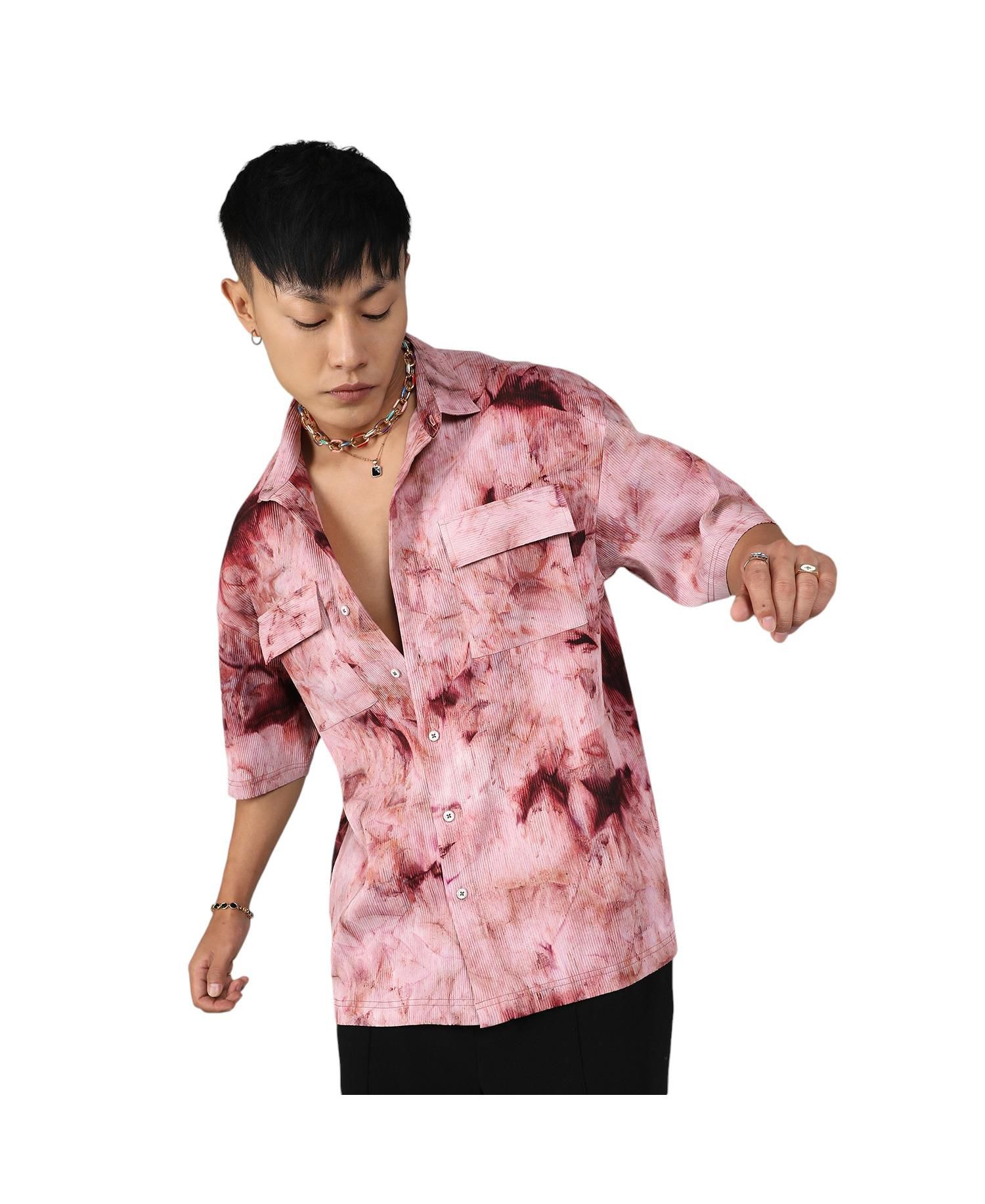 Oversized Line Strokes Shirt