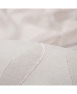 Premium Quatrefoil Voile Sheer Curtains - 2-Panel Light Filtering Curtains for Living Room, Bedroom, Kitchen - 52" x 84" - Sage