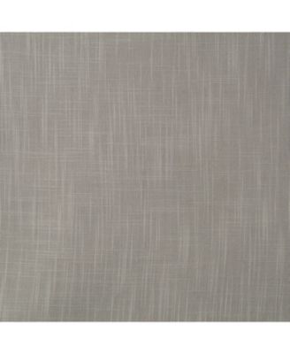 Premium 2-Panel Soft Textured Semi Sheer Grommet Curtains for Window Living Room Bedroom Kitchen Office - Light Filtering Privacy Window Treatment Drapes - 52 x 63 Inches - Java