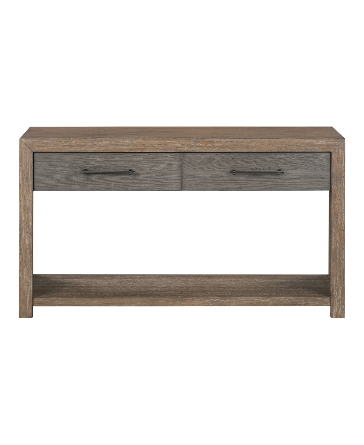 MACY'S PORTMORE 54" WOOD SOFA TABLE 