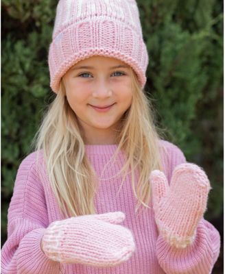 Girls Girls  Pink Mittens