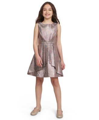 BCBG GIRLS Big Girls Metallic Sleeveless Dress Macy s