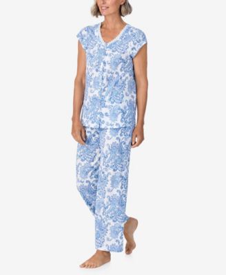 Women's Cap Sleeve Pajama Set