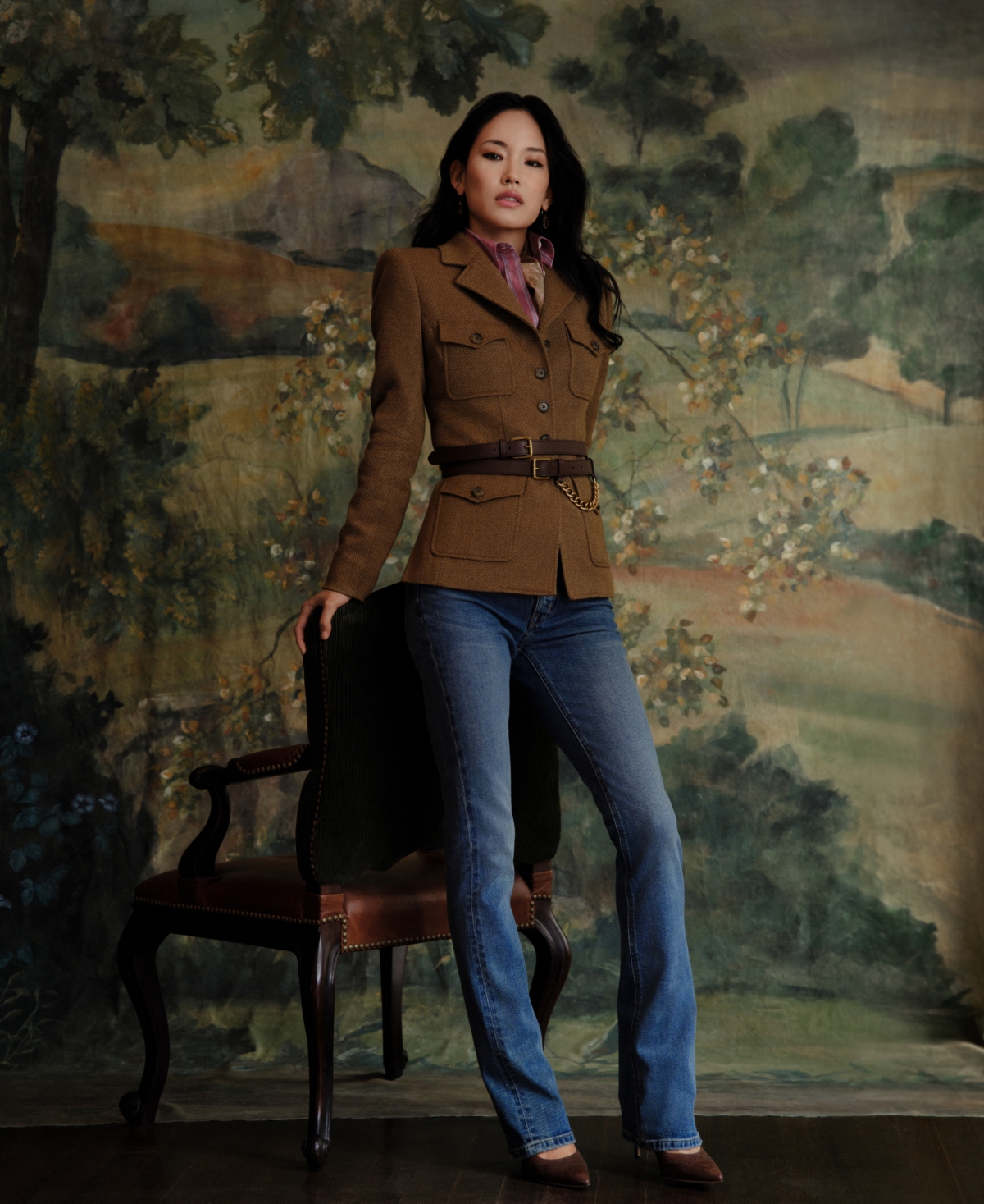 Lauren Ralph Lauren Women's Twill Blazer