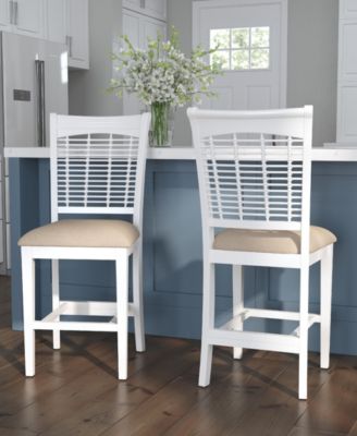 42.5" Wood Bayberry Counter Height Stool