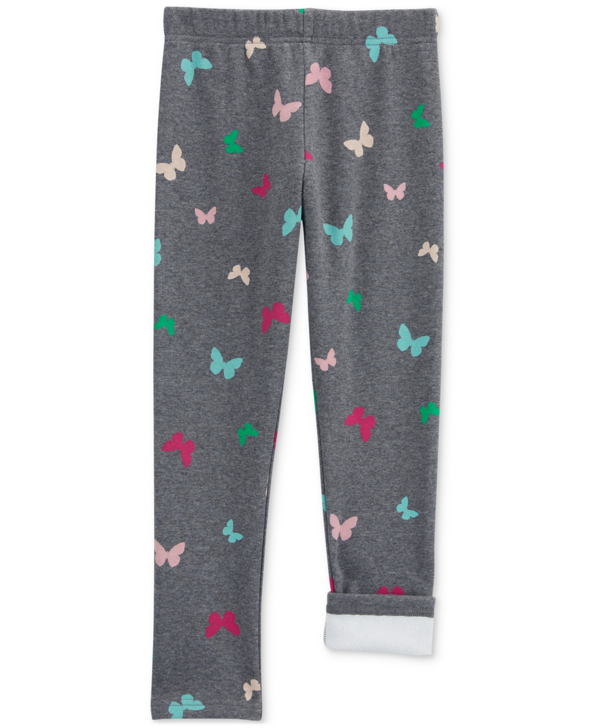 Carter's Little & Big Girls Butterfly-Print Cozy Fleece Leggings