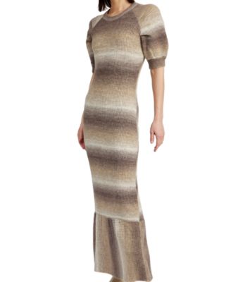 En Saison Women's Greer Striped Sweater Maxi Dress - Macy's