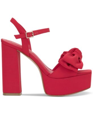 Jessica Simpson ☆ Lollien ボウ プラットフォーム サンダル Jessica Simpson Women's Lollien Bow Platform Sandals - Macy's